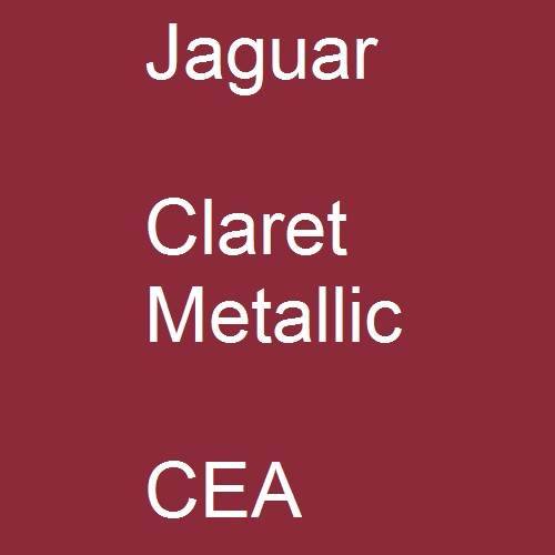 Jaguar, Claret Metallic, CEA.